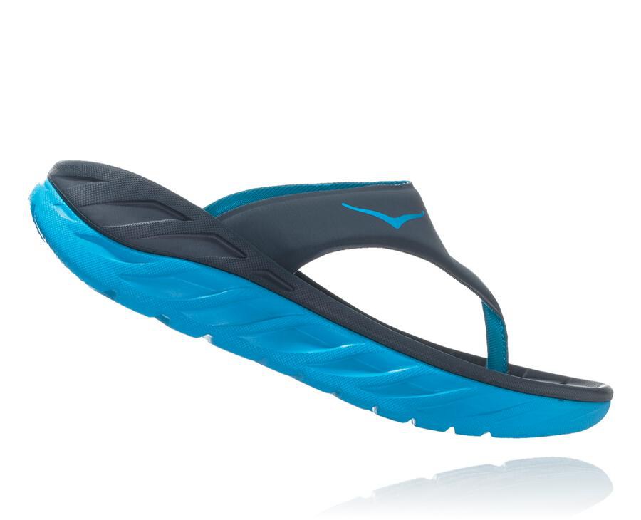 Hoka One One Sandaler Dame - Ora Porno Flip - Mørkeblå - 157980RNL